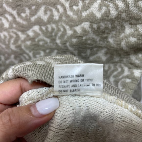 Crocodile Wool Blend Sweater sz M - Picture 7 of 14